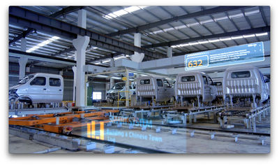 Chongqing Senkai Automobile Sales & Service Co., Ltd. производственная линия завода