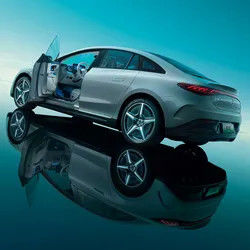 Дальность плавания 2023 седанов 292hp Мерседес EQE 350 чистая электрическая 752KM 180km/H
