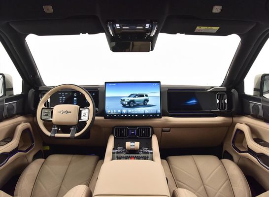 Пропускная способность 7/6 и четырехколесного привода BYD Гибридное электромобиль Леопард 8 роскошный внедорожник