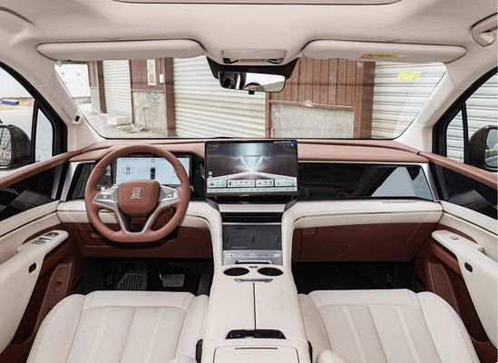 1100 км пробега BYD Xia MPV 5145MM Длина электромобиль для бизнеса и семьи
