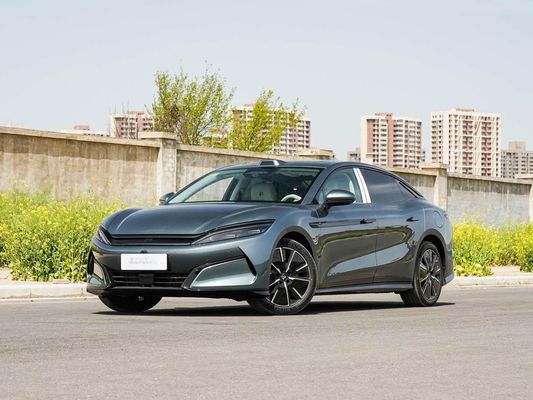 2025 Мощный электромобиль Han L BYD с максимальной мощностью 500 кВт и кожаным рулем 1000 В высоковольтным быстрым зарядом