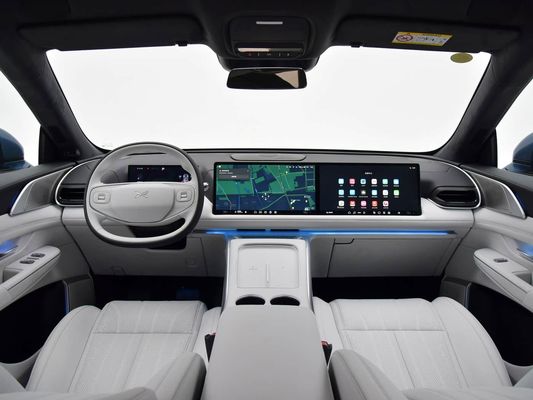 2025 Xpeng G9 полностью электрический внедорожник 93,1 кВтч емкость батареи 423 кВт Максимальная мощность мотора 680 км дальность и быстрая зарядка с солнечным потолком
